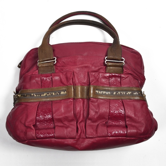 SEE BY CHLOE  Daytripper Tote Handbag Cherry Red! - Picture 2 of 8